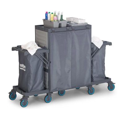 Fantom Procart 433 Напольная тележка из брезента с 2 отсеками для мусора - Fantom