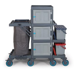 Fantom Procart 438 Напольная тележка с комплектом ведер с ящиками, отсек для мусора - 2