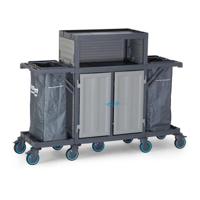 Fantom Procart 441 Напольная тележка со шкафом, 2 отсека для мусора - Fantom