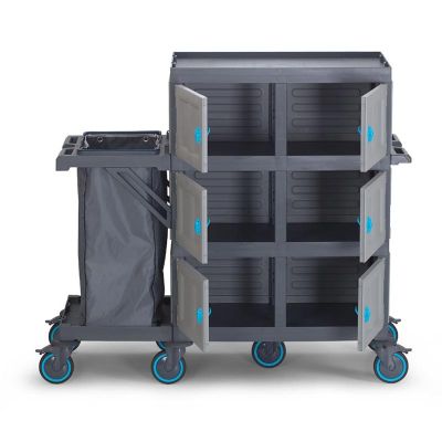 Fantom Procart 450 Dolaplı Kat Arabası, Çöp Bölmeli - 2