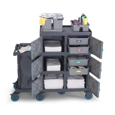 Fantom Procart 451 Dolaplı Çekmeceli Kat Arabası, Çöp Bölmeli - 4