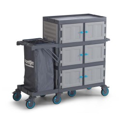 Fantom Procart 451 Напольная тележка с выдвижными ящиками, отсек для мусора - 3