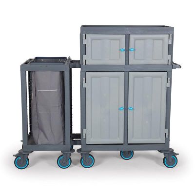 Fantom Procart 461SP Çekmeceli Dolaplı Kat Arabası, Çöp Bölmeli - 1