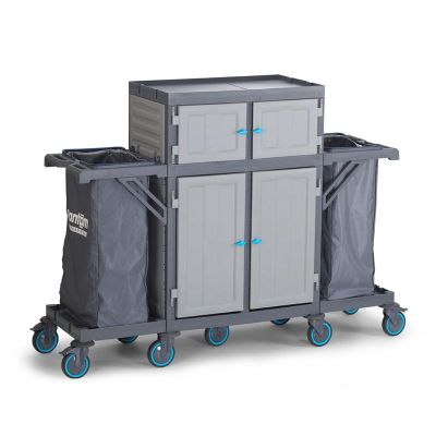 Fantom Procart 463 Напольная тележка со шкафом, 2 отсека для мусора - Fantom