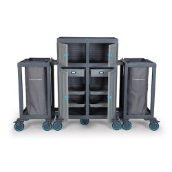 Fantom Procart 463SP Напольная тележка с ящиками, 2 отсека для мусора - 1