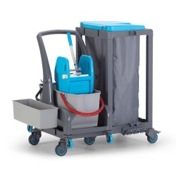 عربة التنظيف Fantom Procart 73001 مع مجموعة ملحقاتها، حجرة القمامة - 2