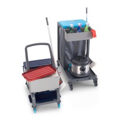 عربة التنظيف Fantom Procart 73002 مع مجموعة ملحقاتها، حجرة القمامة - 2