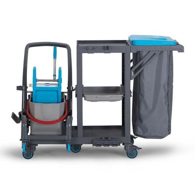 Fantom Procart 73101 Ayrılabilr Aksesuar Takımlı Temizlik Arabası, Çöp Bölmeli - 3