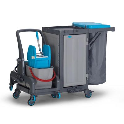 Fantom Procart 73121 Dolaplı Ayrılabilir Temizlik Arabası, Pres Kovalı - Fantom