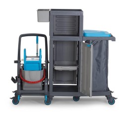 Fantom Procart 73201 Dolaplı Ayrılabilir Temizlik Arabası, Çöp Bölmeli - 4
