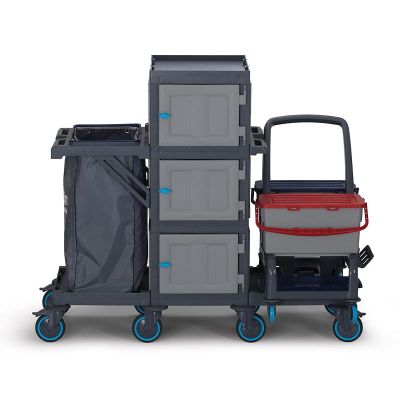 Fantom Procart 74022 عربة أرضية قابلة للفصل مع خزانة، حجرة قمامة - Fantom