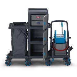 Fantom Procart 74031 Detachable Floor Trolley with Drawers, Garbage Compartment - 2