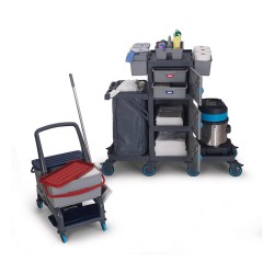 Fantom Procart 74032 عربة أرضية قابلة للفصل مع أدراج، حجرة قمامة - 4