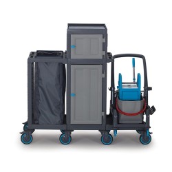 Fantom Procart 74131 Detachable Floor Trolley with Drawers and Cabinets, Garbage Compartment - Fantom (1)