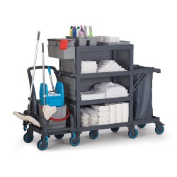 Fantom Procart 74311 عربة أرضية قابلة للفصل مع حجرة للقمامة - 4