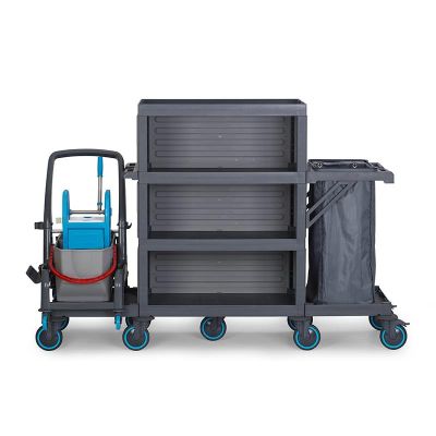 Fantom Procart 74311 Detachable Floor Trolley with Garbage Compartment - Fantom