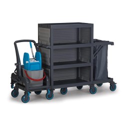 Fantom Procart 74311 Detachable Floor Trolley with Garbage Compartment - 2