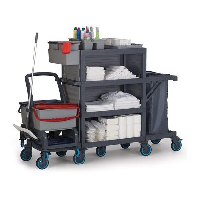 Fantom Procart 74312 3 Ayrılabilir Kat Arabası, Çöp Bölmeli - 1