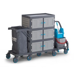 Fantom Procart 74501 Съемная напольная тележка с тумбой, отсек для мусора - 3