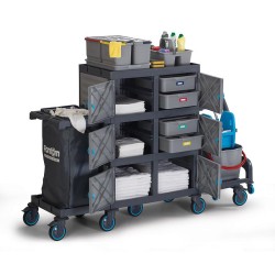Fantom Procart 74511 عربة أرضية قابلة للفصل مع أدراج، حجرة قمامة - 3