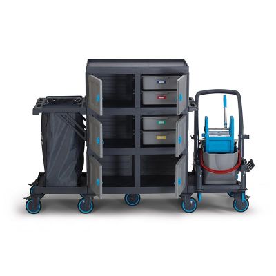 Fantom Procart 74511 Съемная напольная тележка с ящиками, отсек для мусора - Fantom