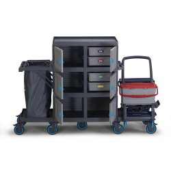 Fantom Procart 74512 عربة أرضية قابلة للفصل مع أدراج، حجرة قمامة - 2