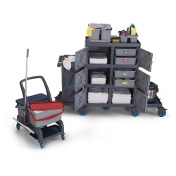 Fantom Procart 74512 Detachable Floor Trolley with Drawers, Garbage Compartment - 5