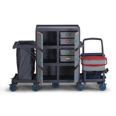 Fantom Procart 74512 Съемная напольная тележка с ящиками, отсек для мусора - Fantom