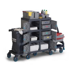 Fantom Procart 74512 Съемная напольная тележка с ящиками, отсек для мусора - 4