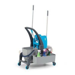 Fantom Procart Jet 721S Набор для чистки с двумя ведрами, комплект принадлежностей, 2х25 л - 4