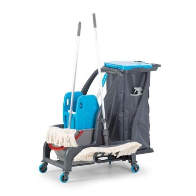 Fantom Procart Jet 725S Pres Kovalı Temizlik Seti, Çöp Toplama Üniteli, 25 L - 2