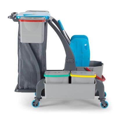 Fantom Procart Jet 726S Pres Kovalı Temizlik Seti, Çöp Toplama Üniteli, 25 L - 1