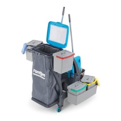 Fantom Procart Jet 726S طقم تنظيف دلو الضغط مع وحدة تجميع النفايات، 25 لتر - Fantom (1)