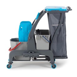 Fantom Procart Jet 727S طقم تنظيف دلو تنظيف الزجاج مع وحدة جمع القمامة - 2