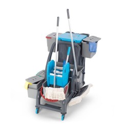 Fantom Procart Jet 728S طقم تنظيف الزجاج وملحقاته بدلو التنظيف - 3