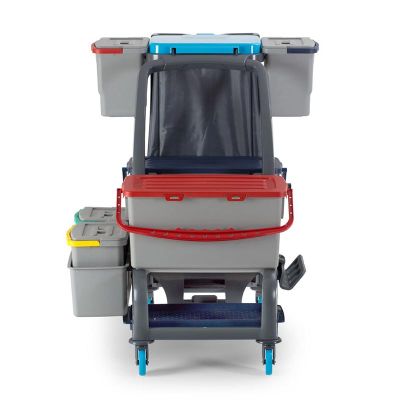 Fantom Procart Jet 731S Sızdırmaz Kovalı Temizlik Seti, Çöp Toplama Üniteli, 2x22 L - 4