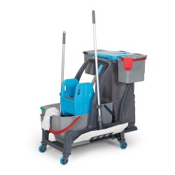 Fantom Procart Jet 738S Accessory Bucket Cleaning Set with Garbage Collection Unit - 4