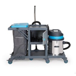 Fantom Procart Vac 901 Combined Cleaning Trolley, 62x143x98 cm - 4