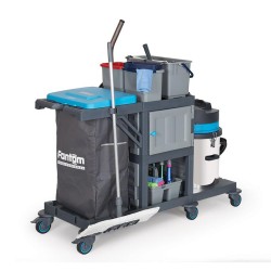Fantom Комбинированная уборочная тележка Procart Vac 901, 62x143x98 см - 3