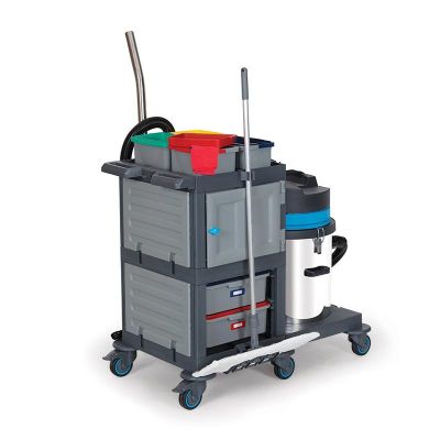 Fantom Procart Vac 902 Kombine Temizlik Arabası, 62x100x108 cm - 2