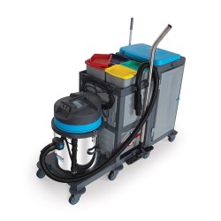 عربة تنظيف مدمجة Fantom Procart Vac 903 عربة تنظيف مدمجة، 62 × 144 × 108 سم - 4