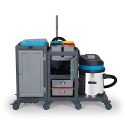 Fantom Procart Vac 903 Combined Cleaning Trolley, 62x144x108 cm - 3