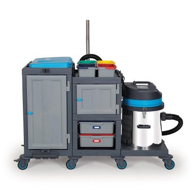 Fantom Procart Vac 903 Kombine Temizlik Arabası, 62x144x108 cm - 1
