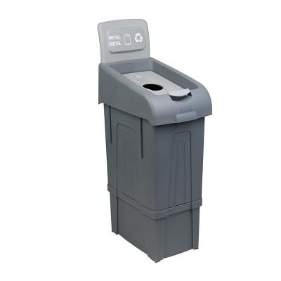 Fantom Procycle 12 Metal Waste Bin, 80 L - Fantom