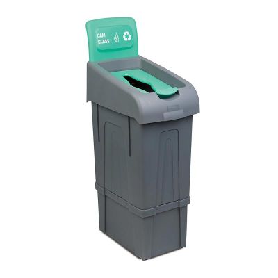Fantom Procycle 14 Glass Waste Bin, 80 L - Fantom