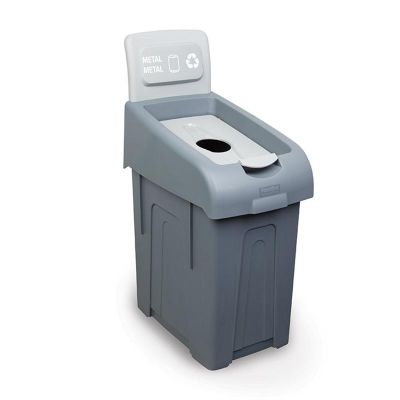 Fantom Procycle 23 Mini Metal Waste Bin, 50 L - Fantom