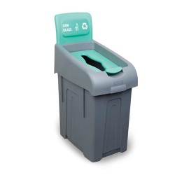 Fantom Procycle 25 Mini Glass Waste Bin, 50 L - 1
