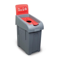 Fantom Procycle 31 Mini Battery Waste Bin, 50 L - 1