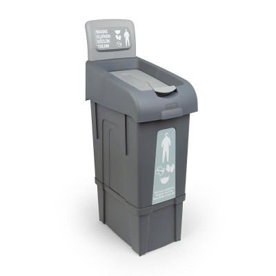 Fantom Procycle 35 Hijyenik Malzeme Atık Kovası, 80 L - Fantom