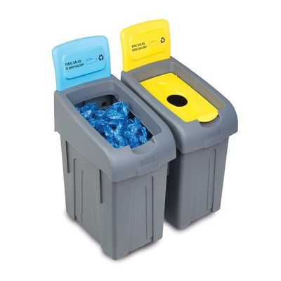 Fantom Procycle 50S Galoş Atık Kovası, 2'li, 50 L - 1